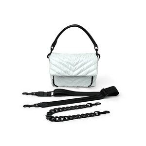 Think Royln The Muse White Crossbody Bag